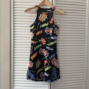 Comic book skater dress